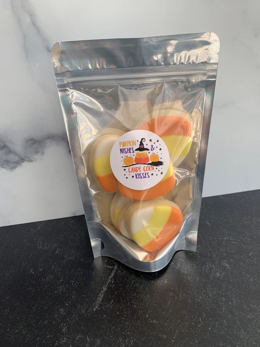 Pumpkin Wishes & Candy Corn Kisses Bag of 6 MINI